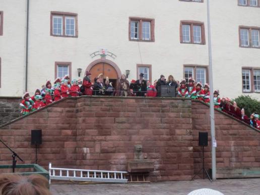 13.01.2018 Das Rathaus in Walldürn ist gestürmt ,der Schultes festgesetzt- Aff rappl di uff Ahoi-