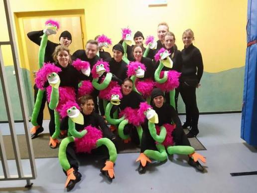 27.02.2018 Die Weffze Dancer mit Trainerin Tami