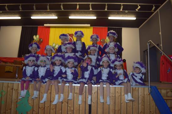 28.02.2018  Kinderfastnacht - Minigarde der Binemer Weffze
