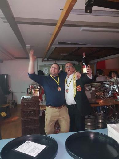 27.02.2018  Jörg und Frank in Feierlaune